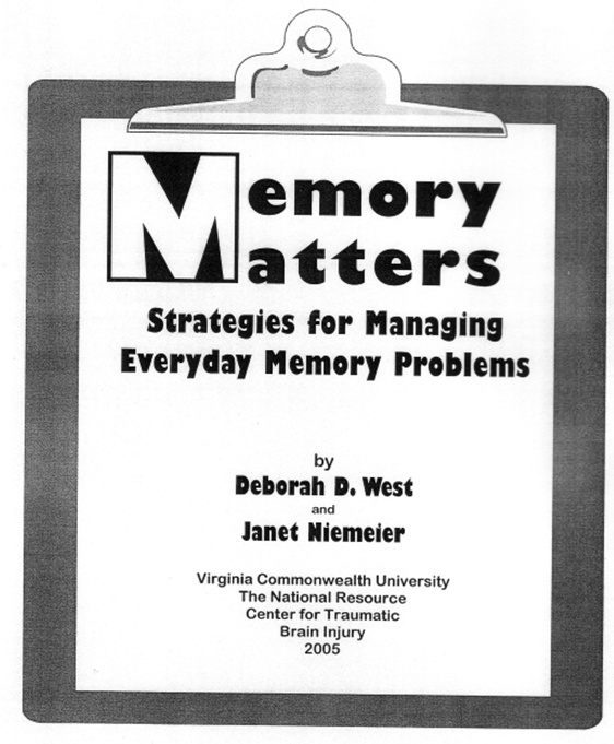Memory Matters Strategies for Managing Everyday Memory Problems (MM)